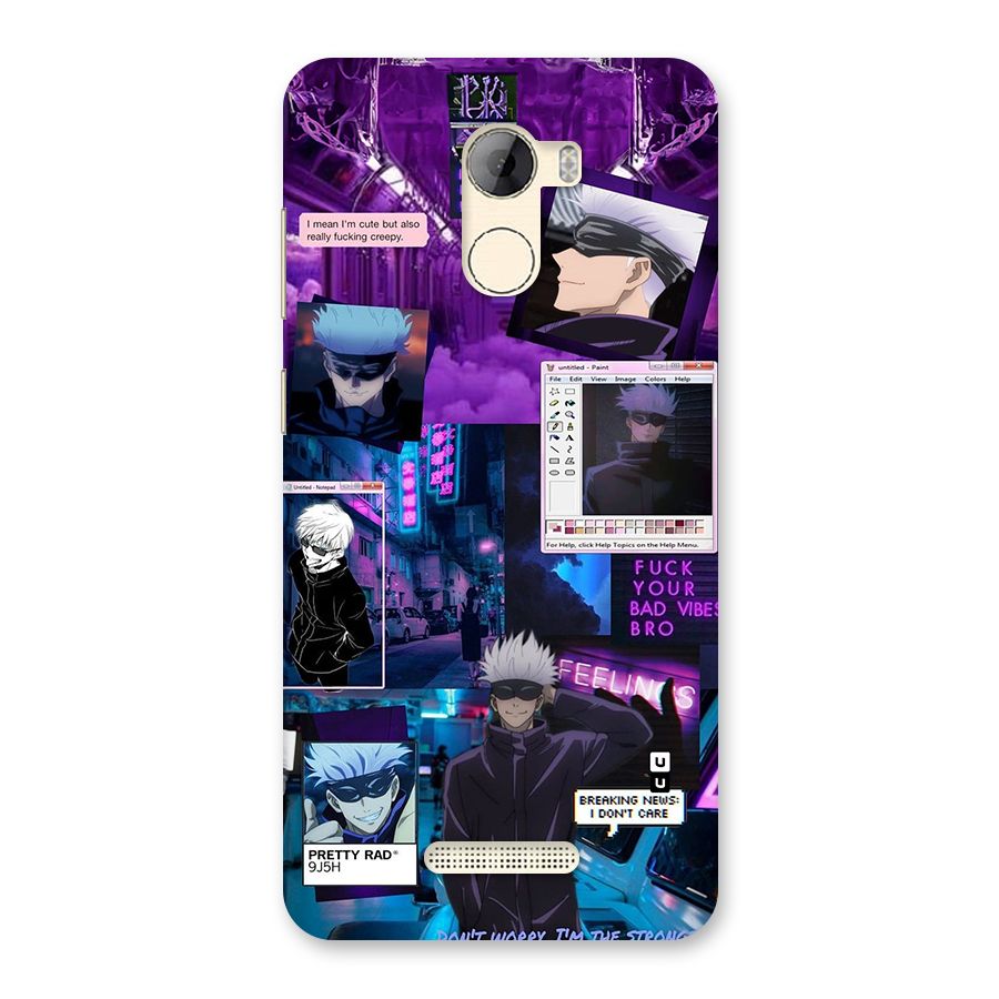 Gojo Quotes Bundle Back Case for Gionee A1 LIte