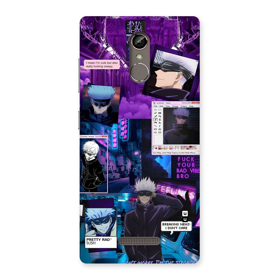 Gojo Quotes Bundle Back Case for Gionee S6s