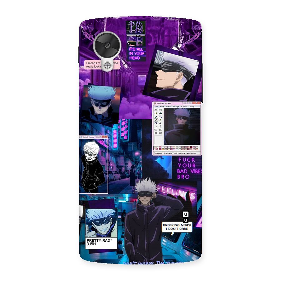 Gojo Quotes Bundle Back Case for Google Nexus 5