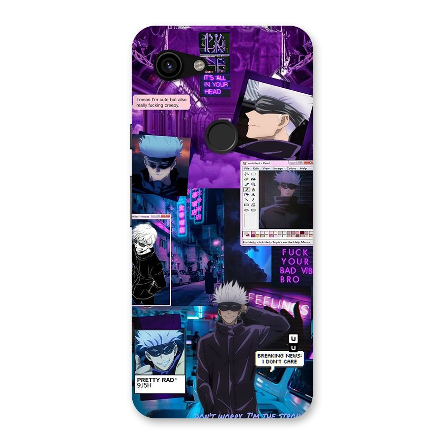 Gojo Quotes Bundle Back Case for Google Pixel 3a