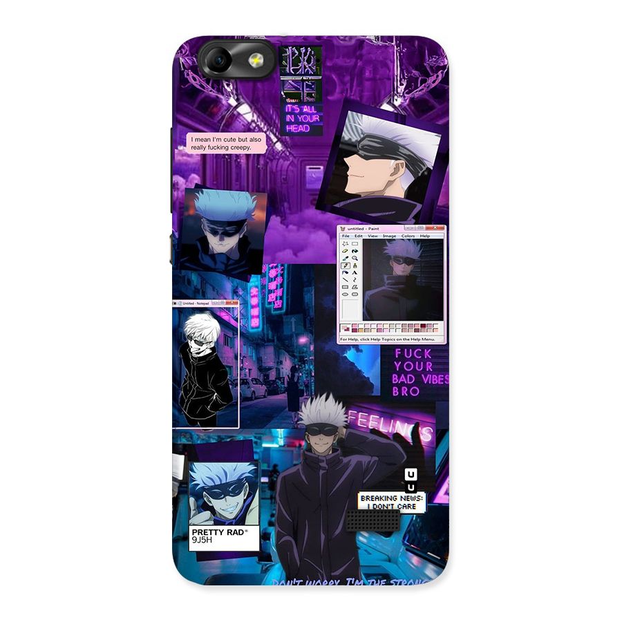 Gojo Quotes Bundle Back Case for Honor 4C