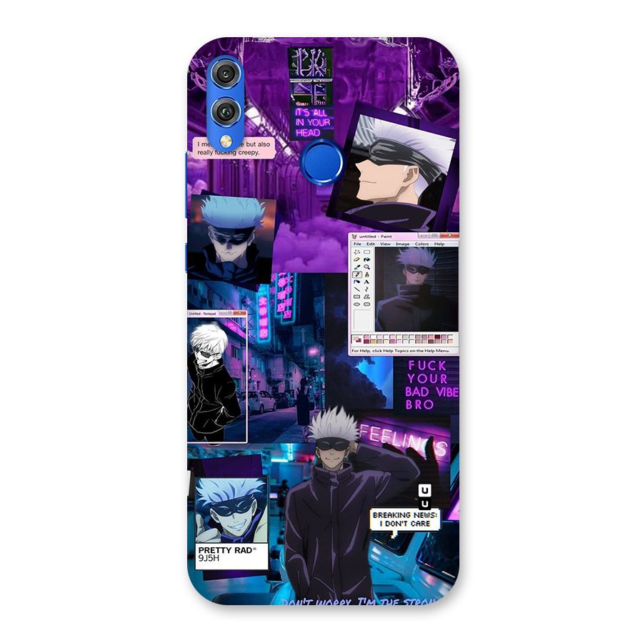 Gojo Quotes Bundle Back Case for Honor 8X