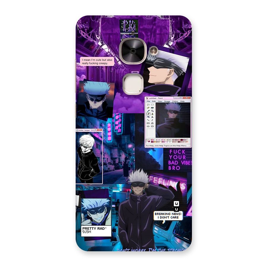 Gojo Quotes Bundle Back Case for Le 2