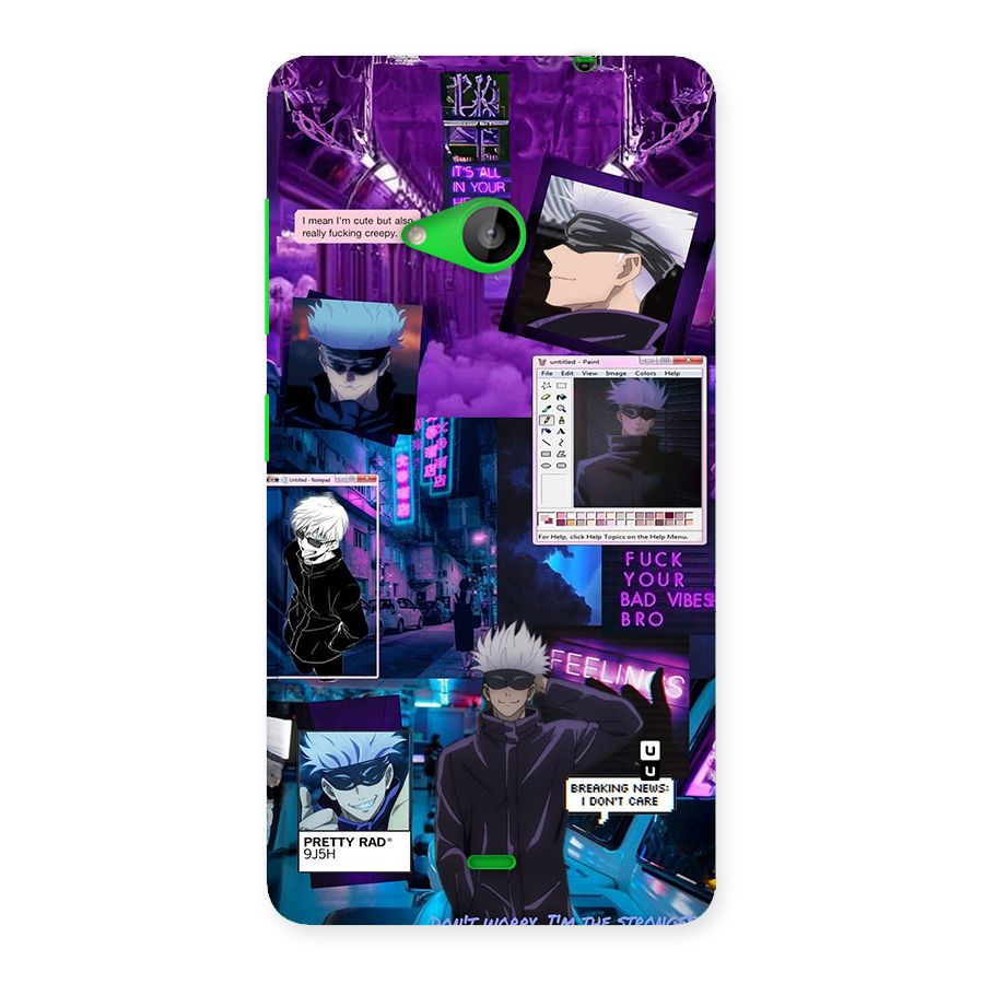 Gojo Quotes Bundle Back Case for Lumia 535