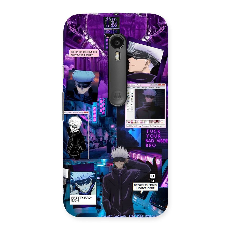 Gojo Quotes Bundle Back Case for Moto G Turbo