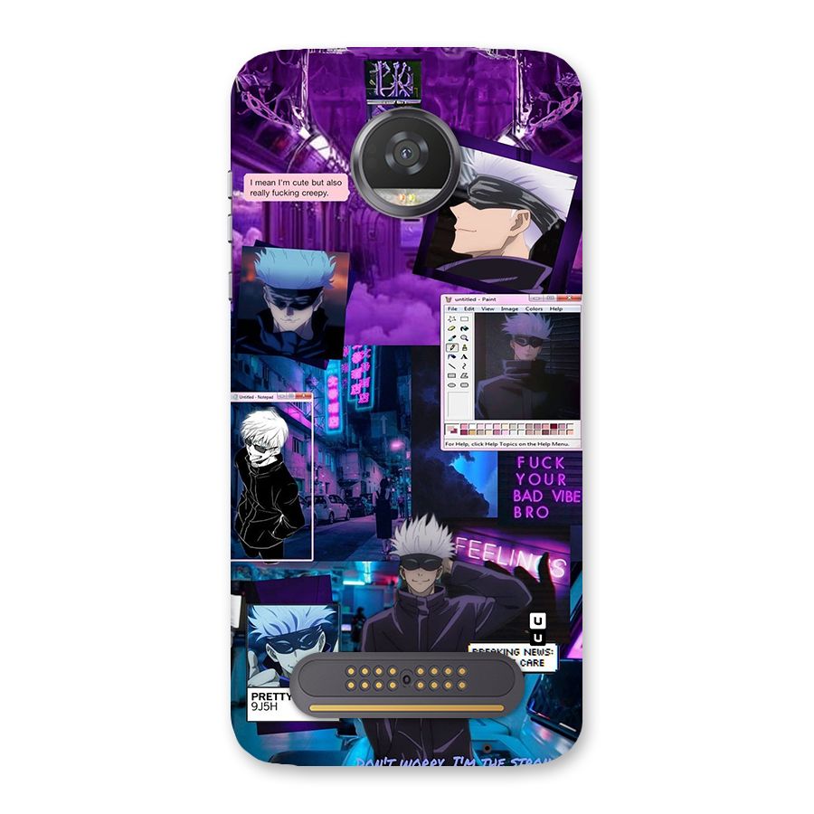 Gojo Quotes Bundle Back Case for Moto Z2 Play