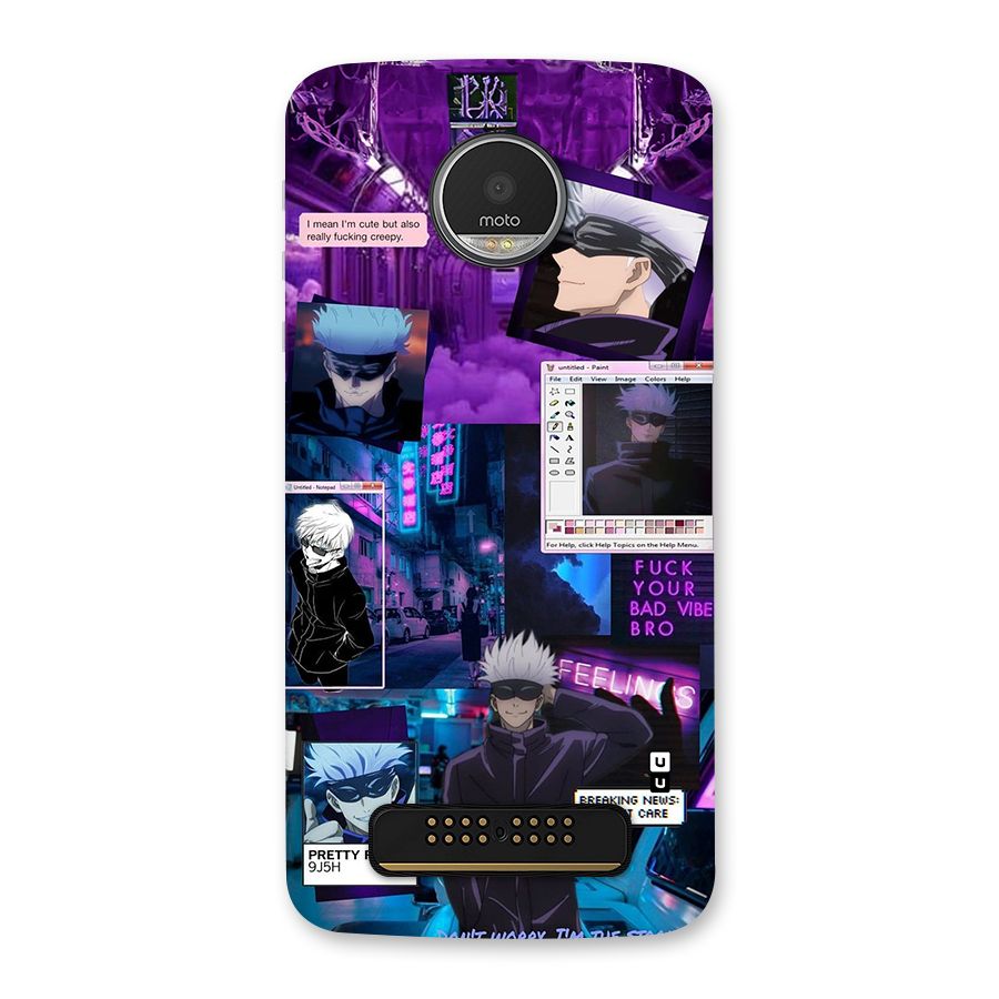 Gojo Quotes Bundle Back Case for Moto Z Play