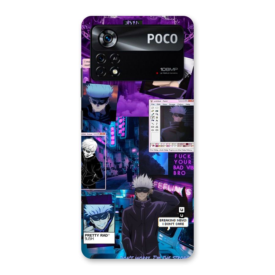 Gojo Quotes Bundle Back Case for Poco X4 Pro 5G