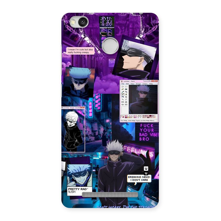 Gojo Quotes Bundle Back Case for Redmi 3S Prime