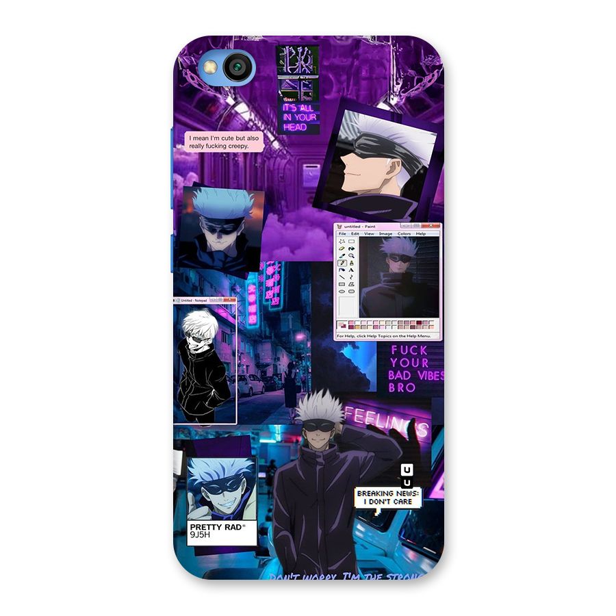 Gojo Quotes Bundle Back Case for Redmi Go