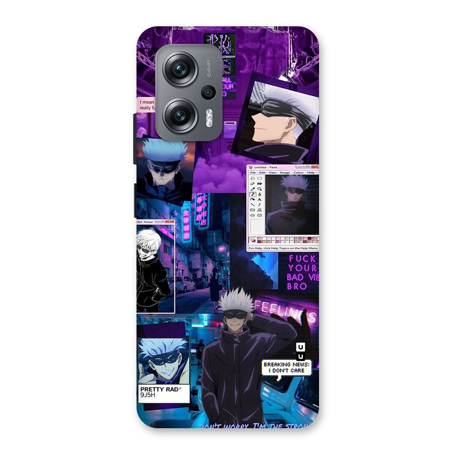 Gojo Quotes Bundle Back Case for Redmi K50i