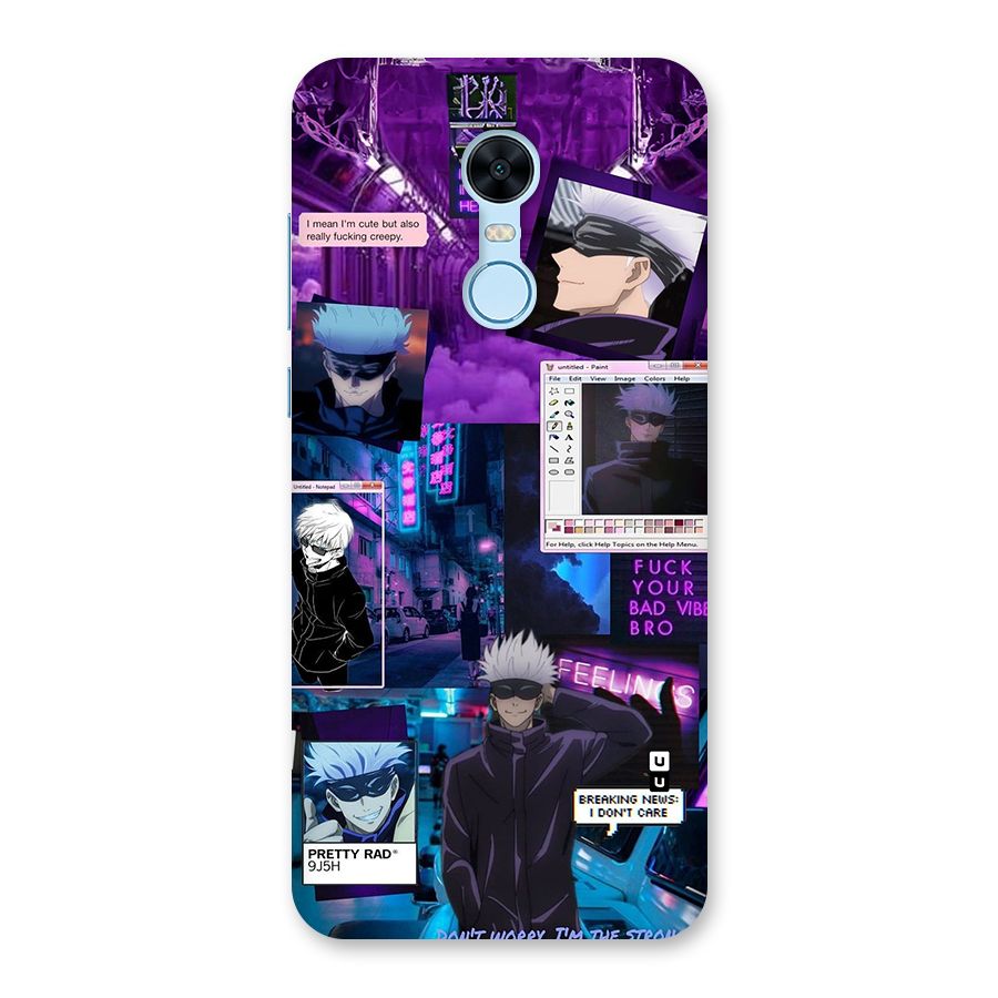 Gojo Quotes Bundle Back Case for Redmi Note 5