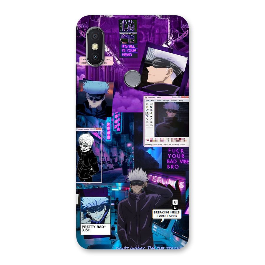 Gojo Quotes Bundle Back Case for Redmi Y2
