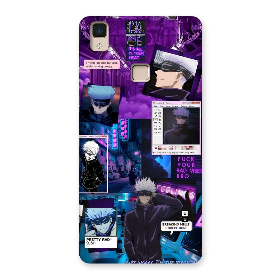 Gojo Quotes Bundle Back Case for V3 Max