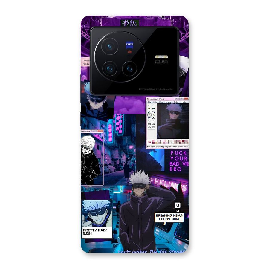 Gojo Quotes Bundle Back Case for Vivo X80