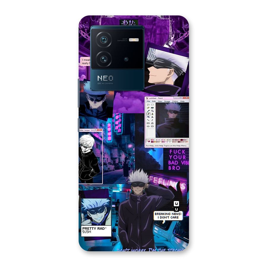 Gojo Quotes Bundle Back Case for Vivo iQOO Neo 6 5G