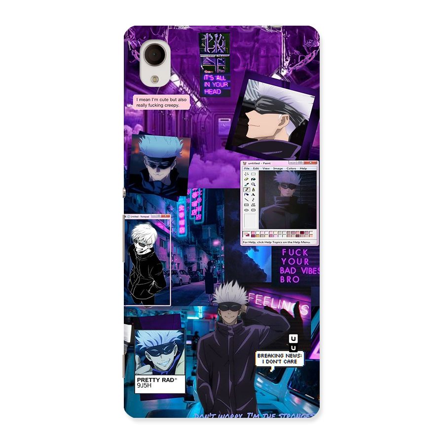 Gojo Quotes Bundle Back Case for Xperia M4