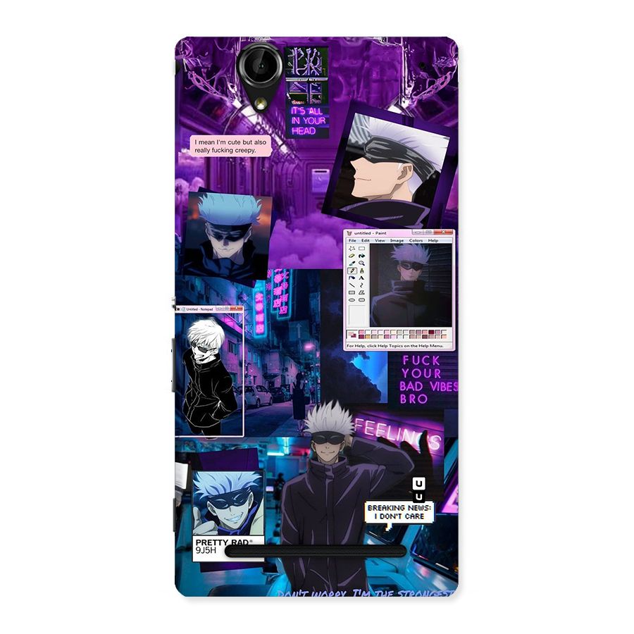 Gojo Quotes Bundle Back Case for Xperia T2