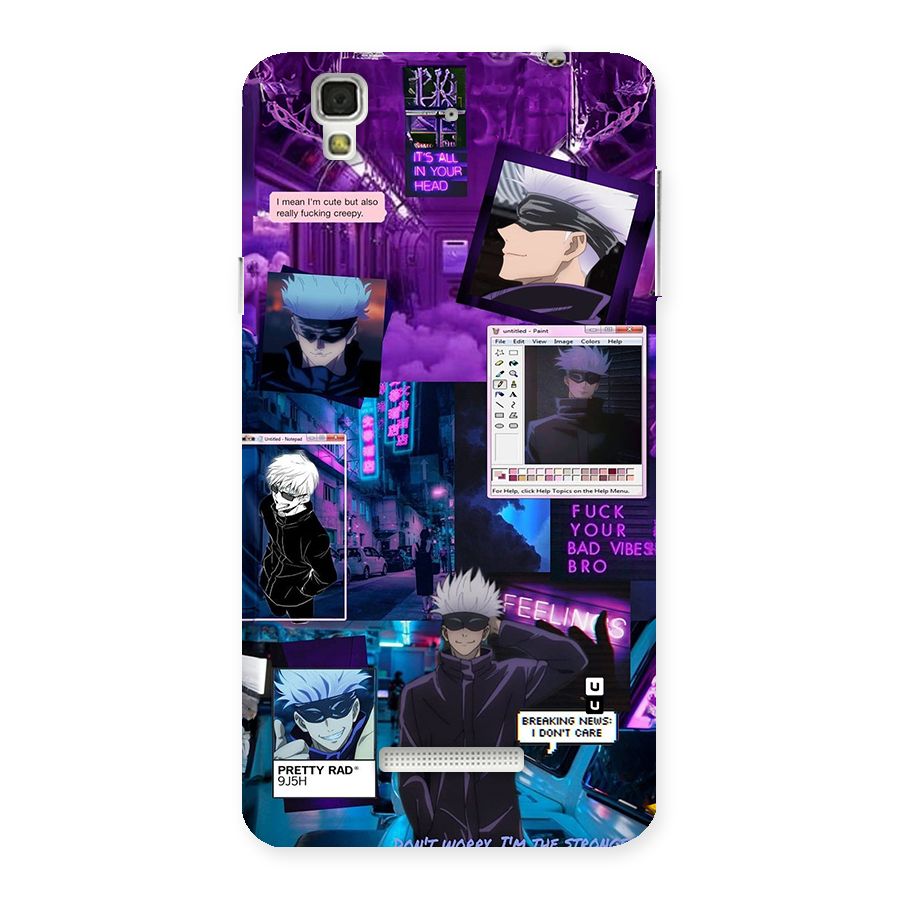 Gojo Quotes Bundle Back Case for YU Yureka Plus