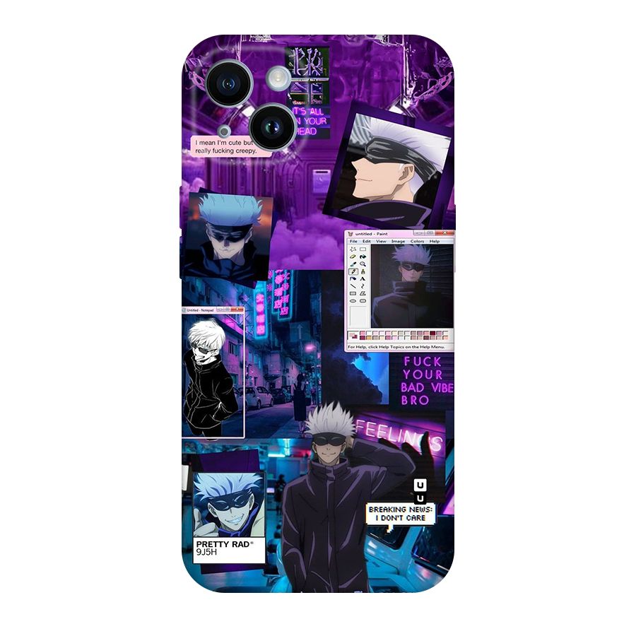 Gojo Quotes Bundle Back Case for iPhone 14