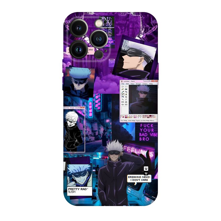 Gojo Quotes Bundle Back Case for iPhone 13 Pro Max