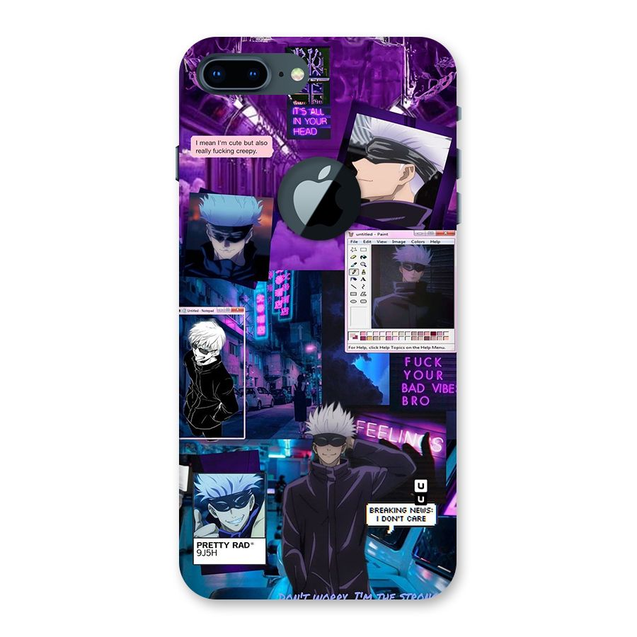 Gojo Quotes Bundle Back Case for iPhone 7 Plus Logo Cut