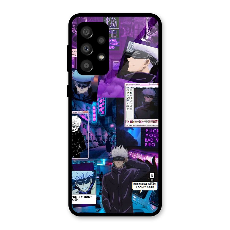 Gojo Quotes Bundle Glass Back Case for Galaxy A32