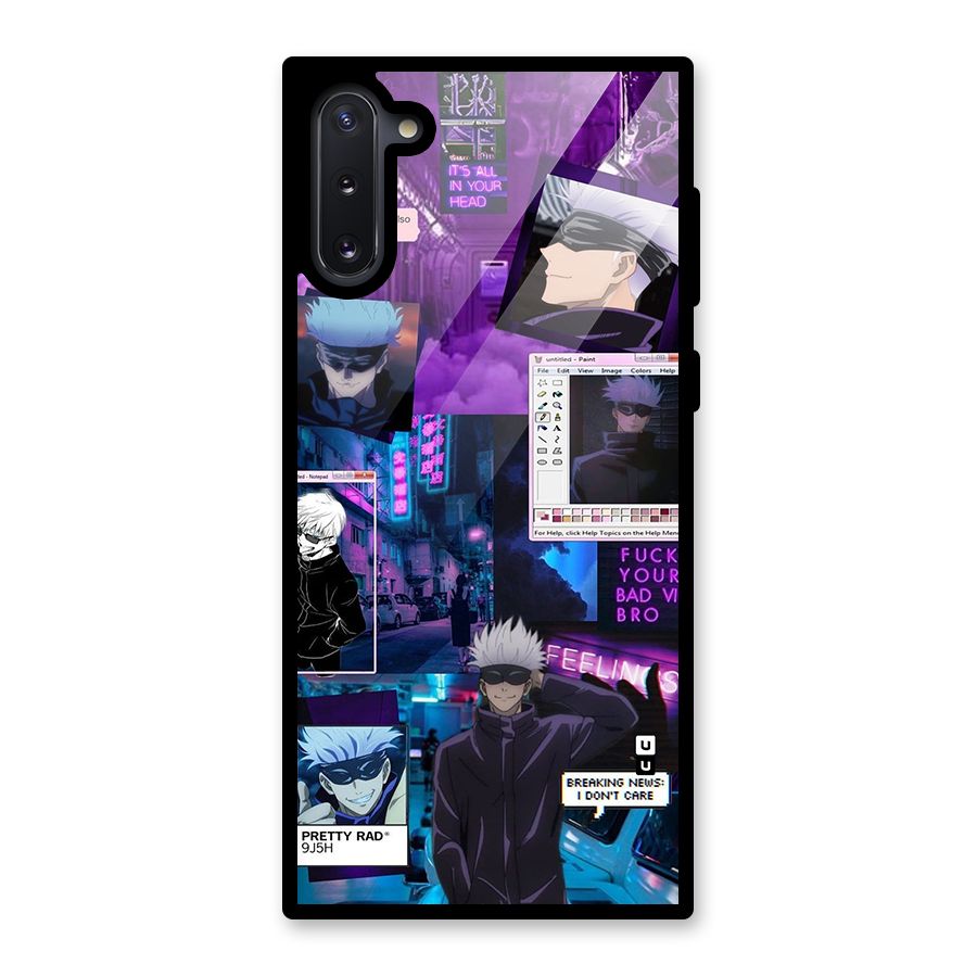 Gojo Quotes Bundle Glass Back Case for Galaxy Note 10