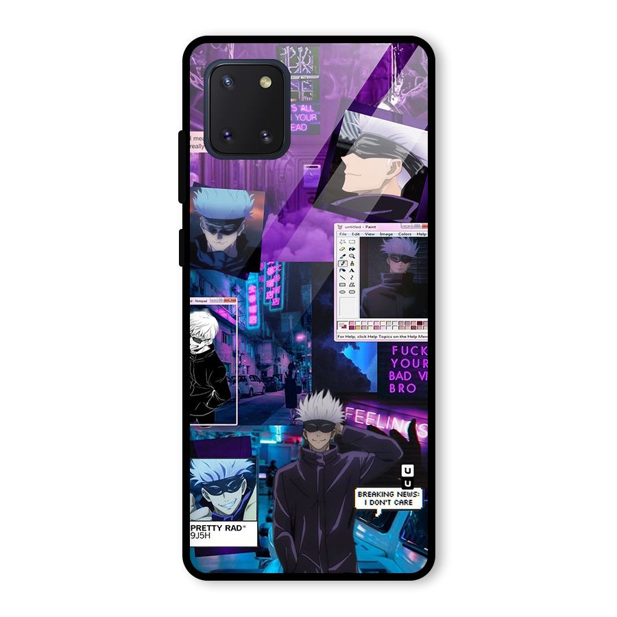Gojo Quotes Bundle Glass Back Case for Galaxy Note 10 Lite
