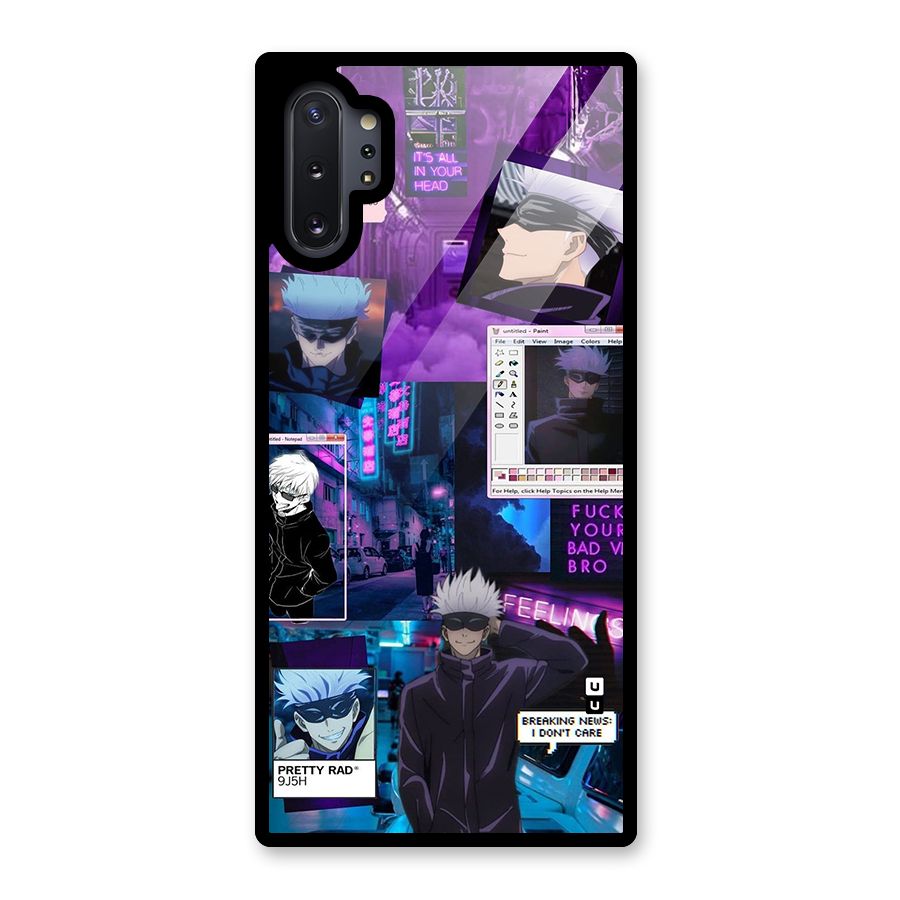 Gojo Quotes Bundle Glass Back Case for Galaxy Note 10 Plus