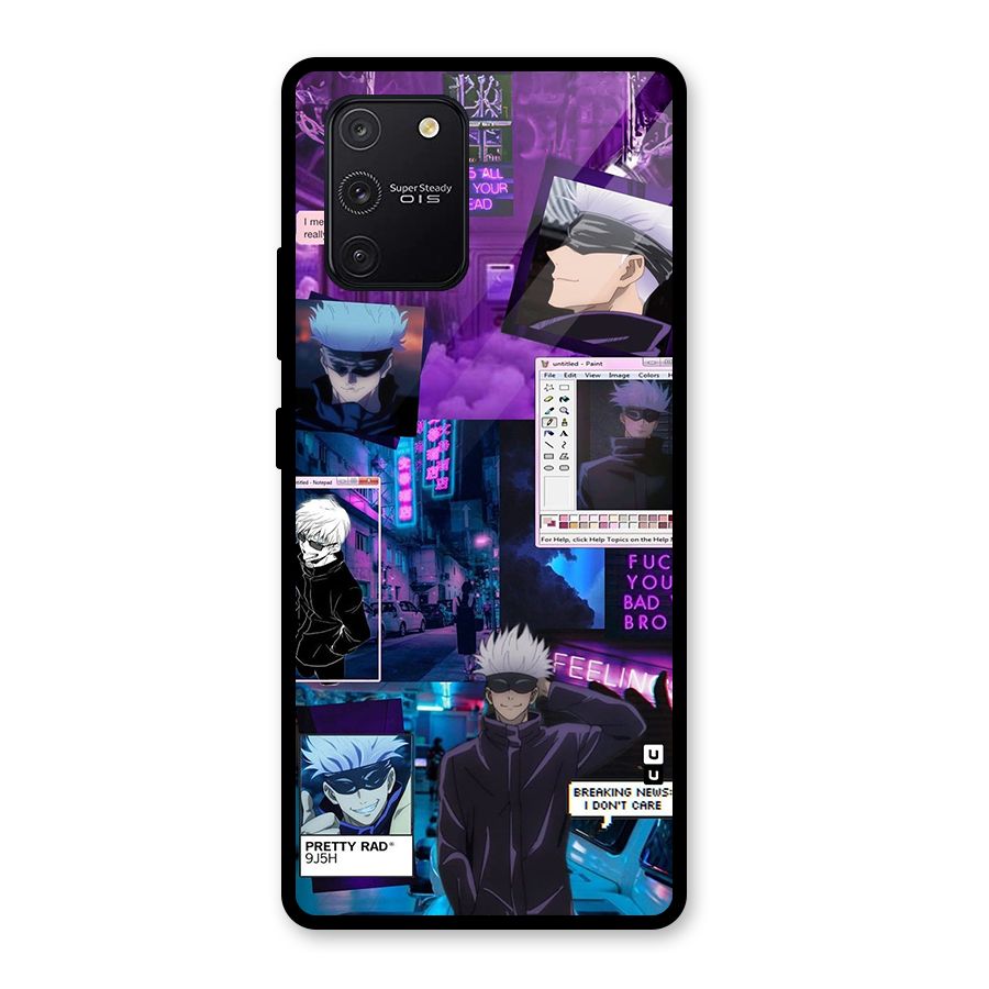 Gojo Quotes Bundle Glass Back Case for Galaxy S10 Lite