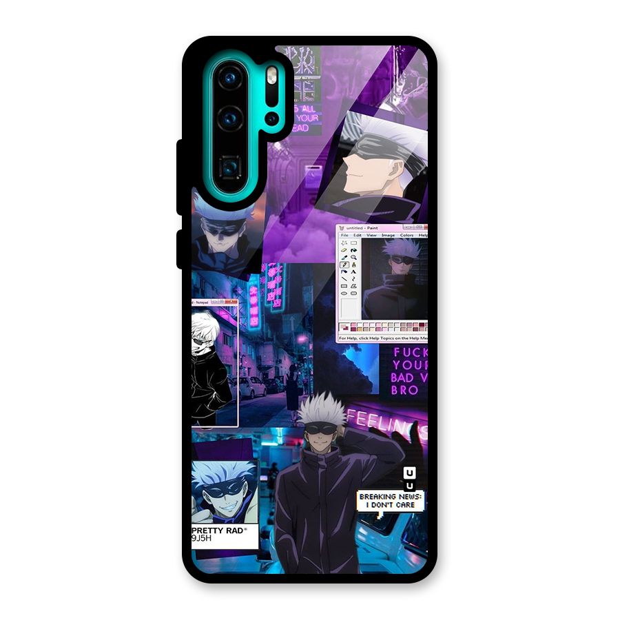 Gojo Quotes Bundle Glass Back Case for Huawei P30 Pro