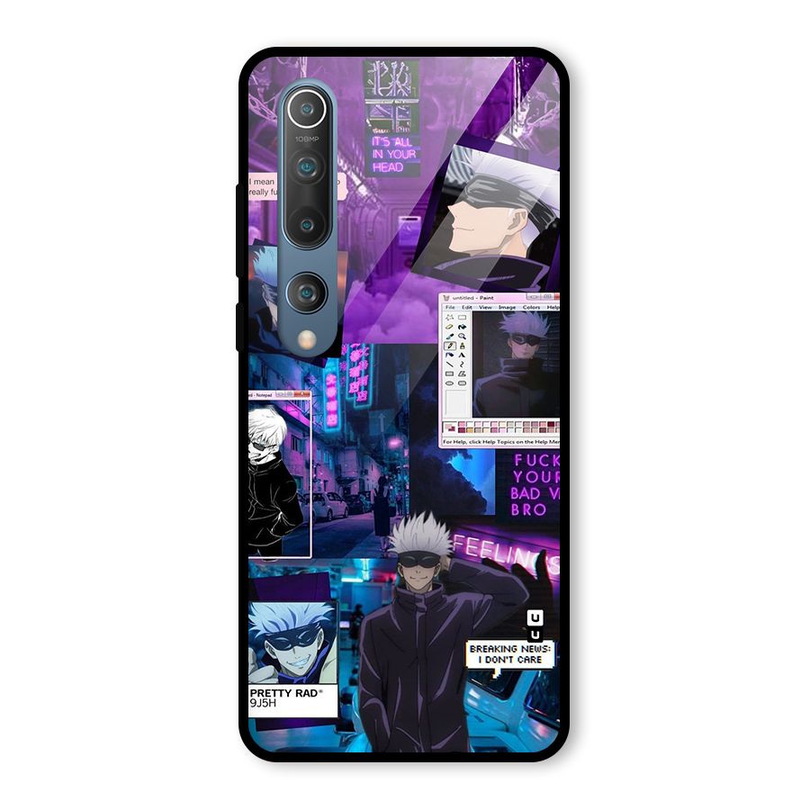 Gojo Quotes Bundle Glass Back Case for Mi 10
