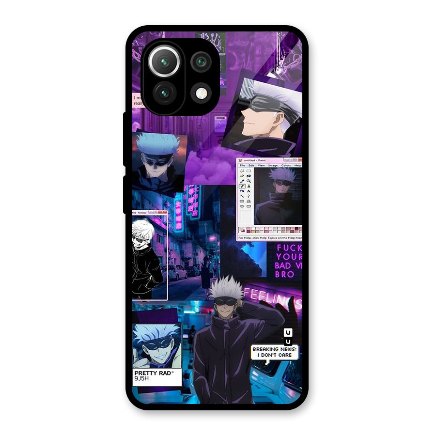 Gojo Quotes Bundle Glass Back Case for Mi 11 Lite