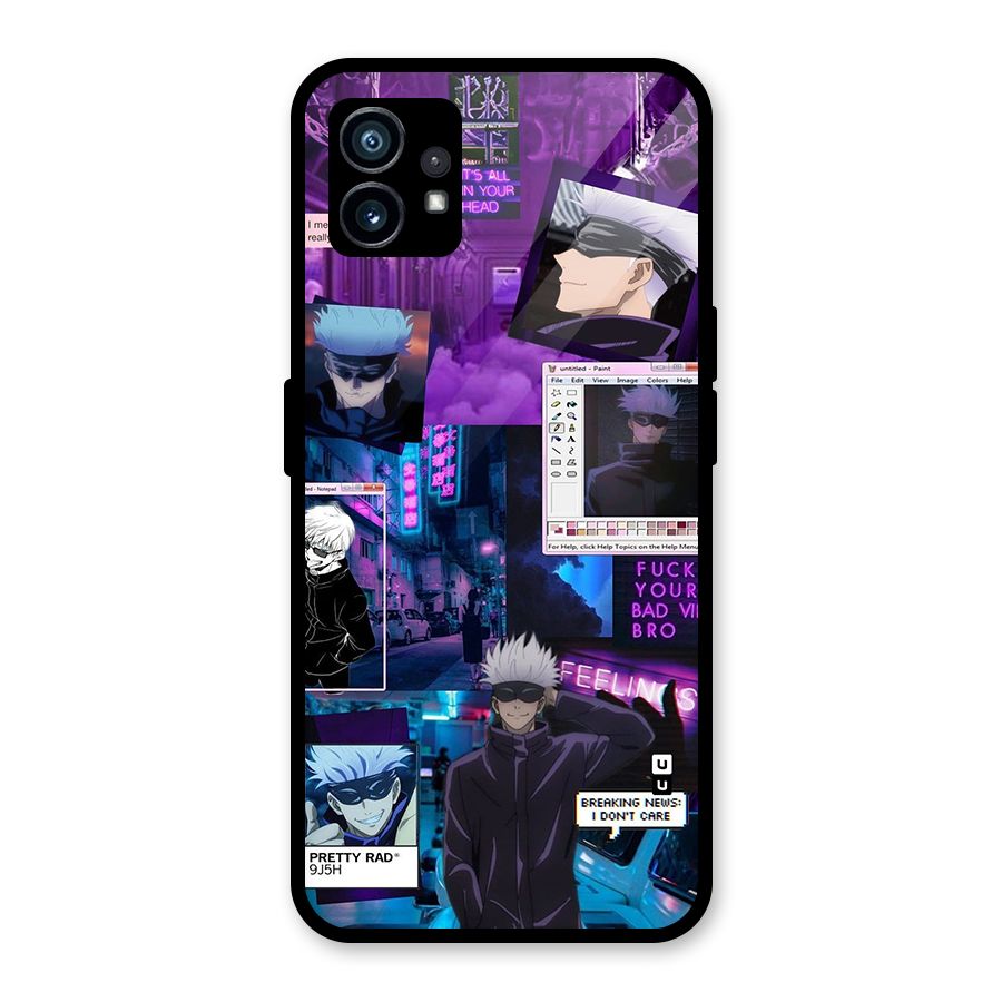 Gojo Quotes Bundle Glass Back Case for Nothing Phone 1