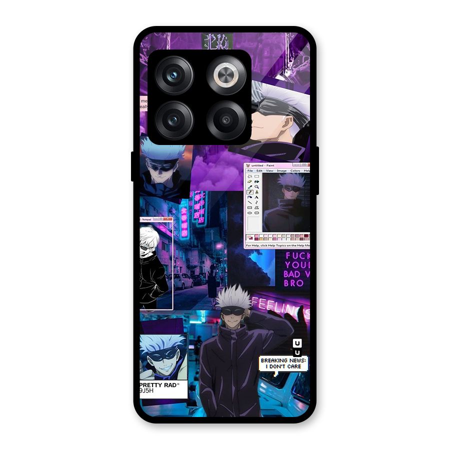 Gojo Quotes Bundle Glass Back Case for OnePlus 10T