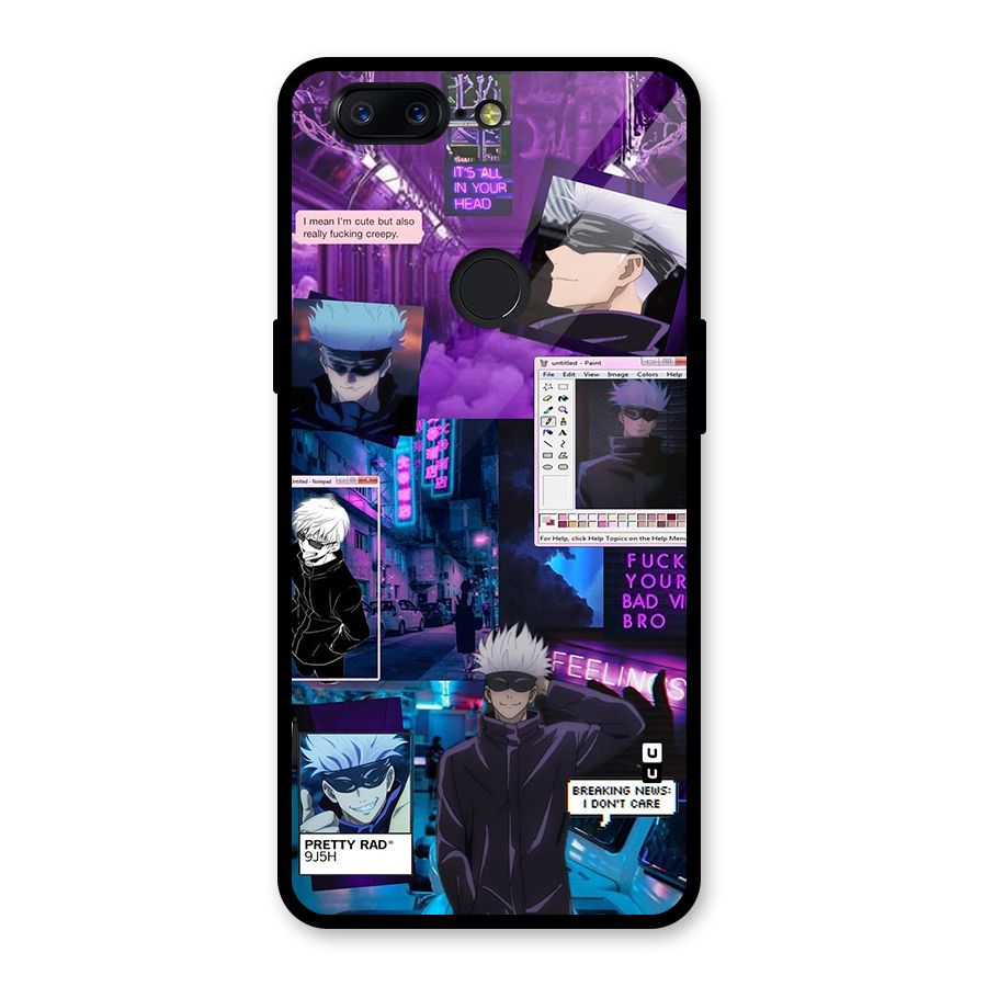 Gojo Quotes Bundle Glass Back Case for OnePlus 5T