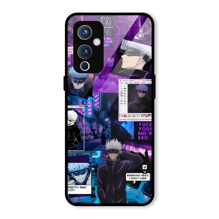 Gojo Quotes Bundle Glass Back Case for OnePlus 9