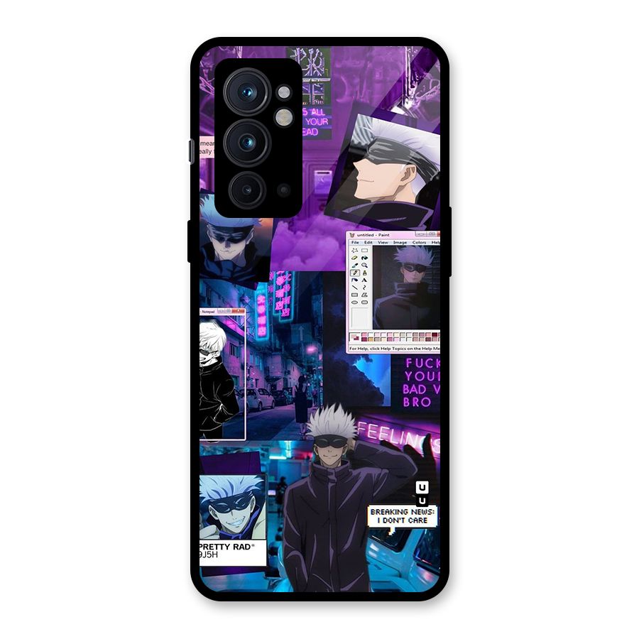 Gojo Quotes Bundle Glass Back Case for OnePlus 9RT 5G