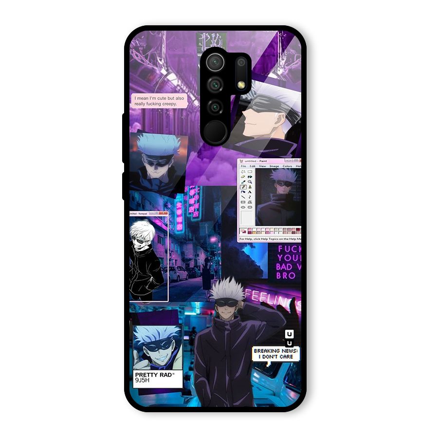 Gojo Quotes Bundle Glass Back Case for Poco M2