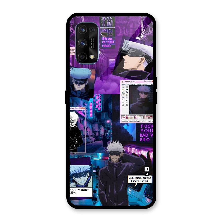 Gojo Quotes Bundle Glass Back Case for Realme 7 Pro