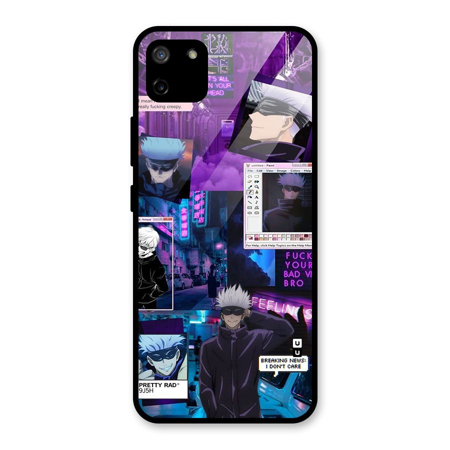 Gojo Quotes Bundle Glass Back Case for Realme C11