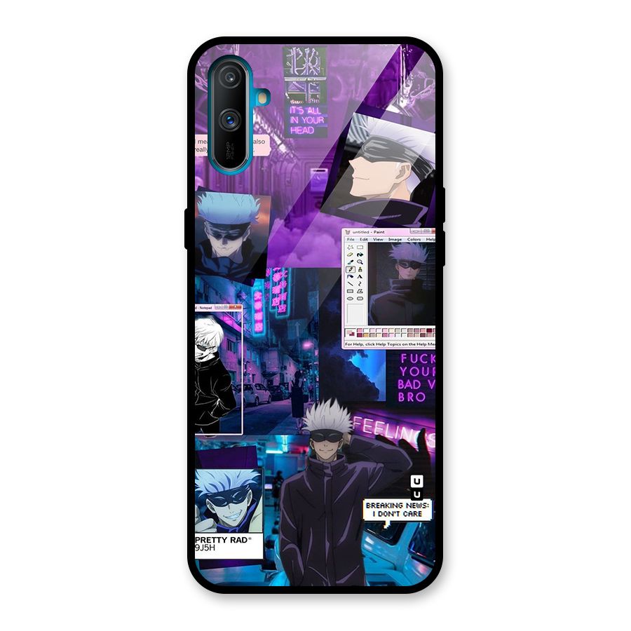 Gojo Quotes Bundle Glass Back Case for Realme C3