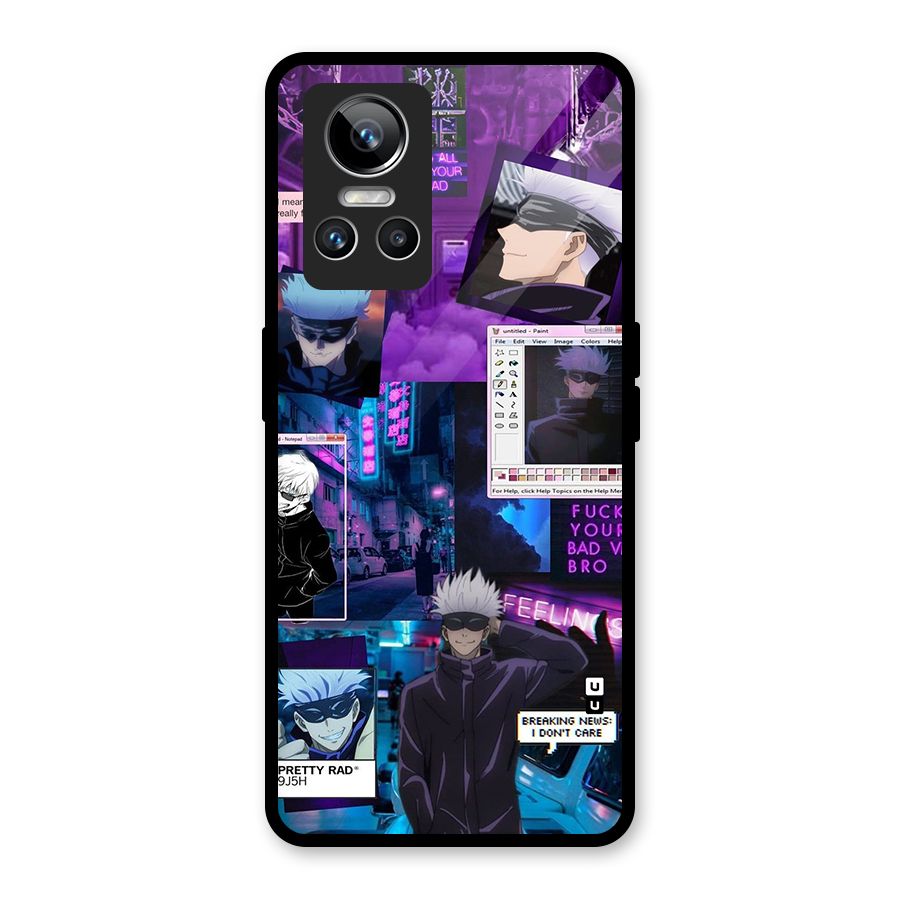 Gojo Quotes Bundle Glass Back Case for Realme GT Neo 3