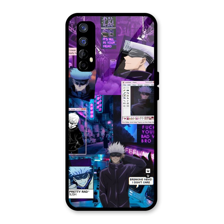 Gojo Quotes Bundle Glass Back Case for Realme Narzo 20 Pro
