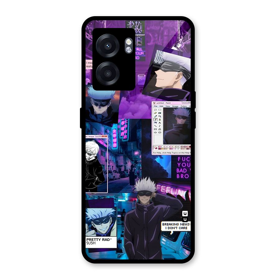 Gojo Quotes Bundle Glass Back Case for Realme Narzo 50 5G