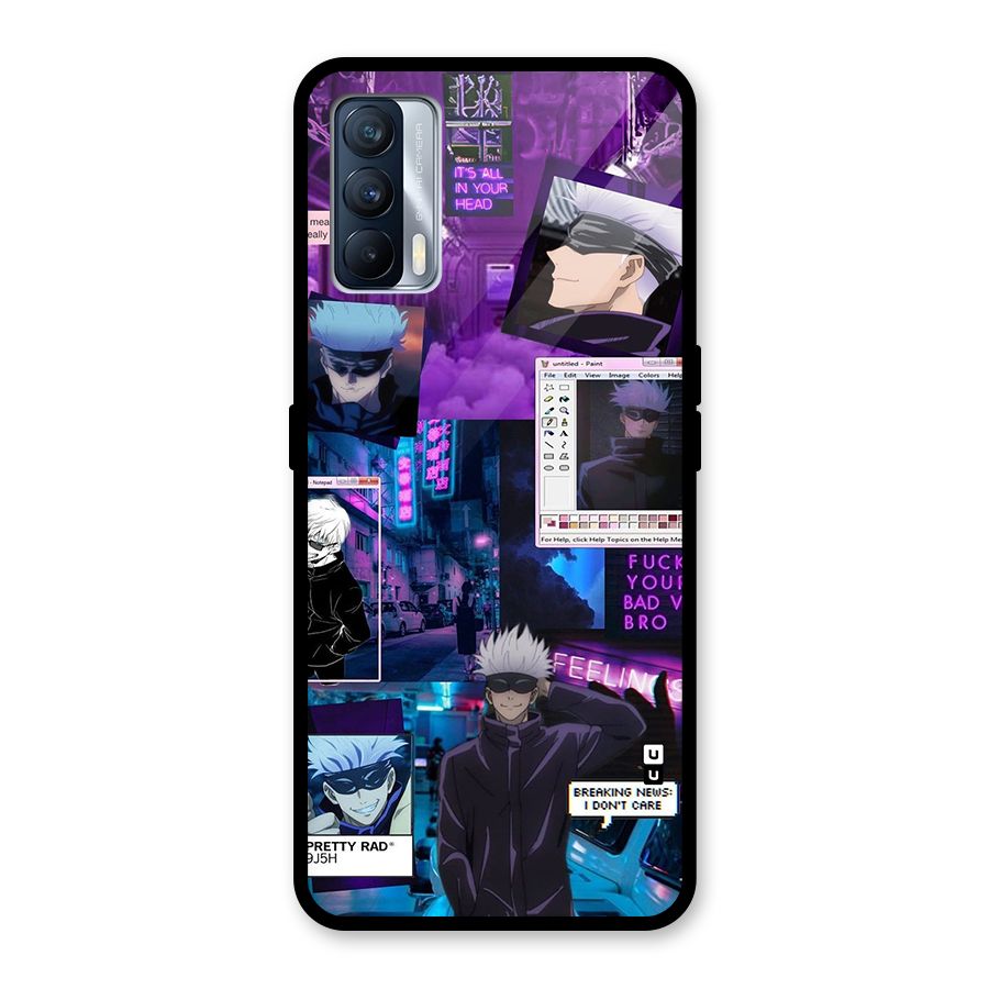 Gojo Quotes Bundle Glass Back Case for Realme X7