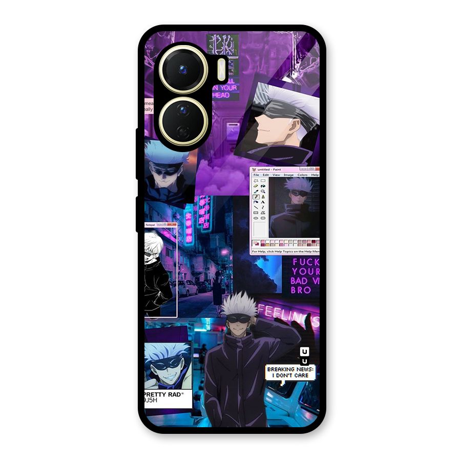 Gojo Quotes Bundle Glass Back Case for Vivo Y56