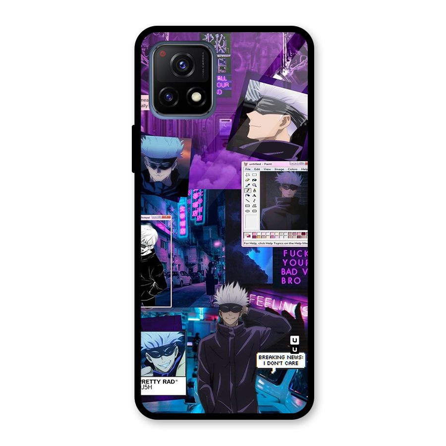 Gojo Quotes Bundle Glass Back Case for Vivo Y72 5G