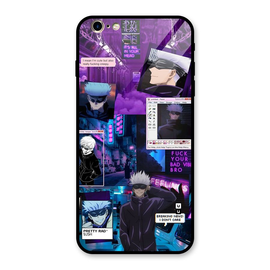 Gojo Quotes Bundle Glass Back Case for iPhone 6 Plus 6S Plus